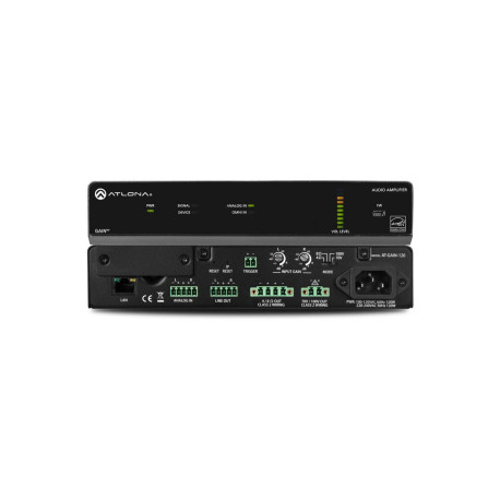 Atlona 120W Amplifier, 4/8 Ohm x2, (AT-GAIN-120)