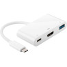 MicroConnect USB-C to USB 3.0/HDMI/USB-C (USB3.1CCOM2)
