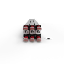 PATCHBOX Identification Labels, 96pcs (IDLABELW)