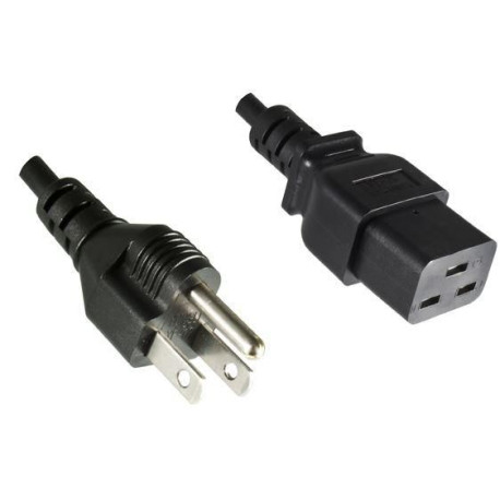 MicroConnect Power Cord US - C19 1.8m (PE110518)