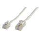 MicroConnect RJ11-RJ45 6M M/M White (MPK456)