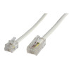MicroConnect RJ11-RJ45 6M M/M White (MPK456)