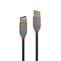 Lindy USB3.0 Type A Cable. M/M. Anthra Line. 0.5m (36750)