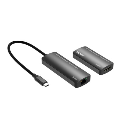 MicroConnect USB-C to HDMI Extender via 