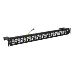 Lanview 1U 10 PATCH PANEL FOR KEYSTONE (LKS675BL)