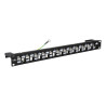 Lanview 1U 10 PATCH PANEL FOR KEYSTONE (LKS675BL)