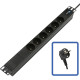 Lanview POWER STRIP 19 - 6 WAYS - 1U 
