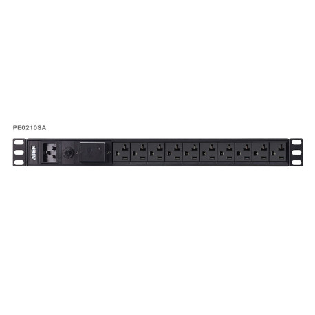 Aten 1U 16A 10Port Basic PDU (PE0210SG-AT-G)
