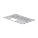 HP SPS-TOP COVER W KB NSV BL ITL (M45795-061)