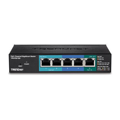 TrendNET 5-port Gigabit PoE+ Switch (TPE-P521ES)