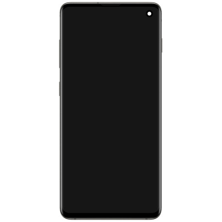 Samsung G973 S10 LCD Black (GH82-18850A)