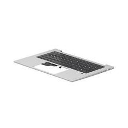HP SPS-TOPCOVER W/KB BL SR PVCY 