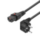 MicroConnect Powercord Schuko CEE 7/7 male 