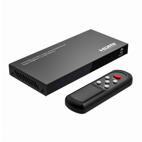 MicroConnect 8K@60Hz USB-C and HDMI Switch 