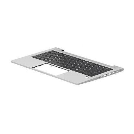 HP TOP COVER W/KB BL FR 