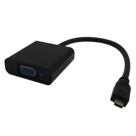 MicroConnect HDMI Micro - VGA adapter M-F (HDMIDVGAB)