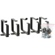 Lanview CABLE ORGANIZER HOOK SET, (RAO125BL)