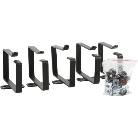 Lanview CABLE ORGANIZER HOOK SET, (RAO125BL)
