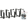 Lanview CABLE ORGANIZER HOOK SET, (RAO125BL)