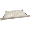 Lanview 1U 19 D 600MM FIXED SHELF WHITE (RAS100WH)