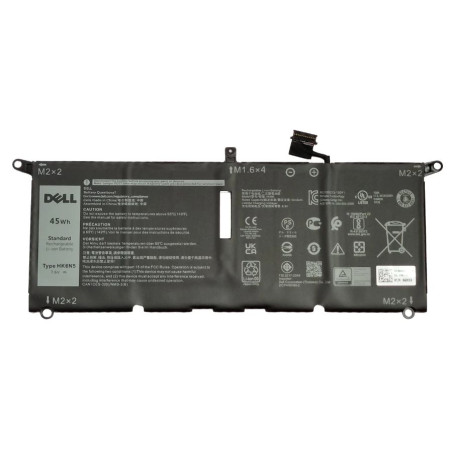 Dell Battery, 45WHR, 4 Cell, (WDK63)