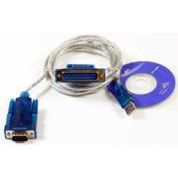 MicroConnect USB A - Serial DB9 M-M 1.8m (USBADB25)