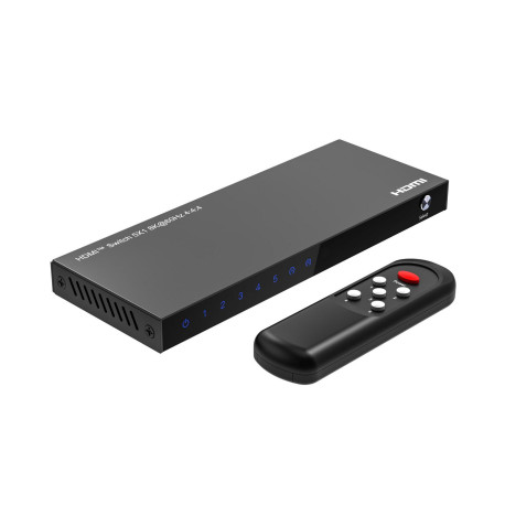 MicroConnect 8K@60Hz HDMI Switch 5x1, HDCP 