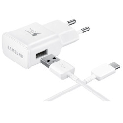 Samsung Fast AC Charger USB-C WHT 