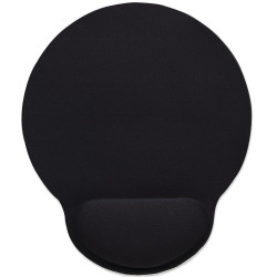 Manhattan Wrist-Rest Mouse Pad, Black (434362)