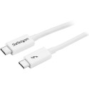 STARTECH 1M THUNDERBOLT 3 USB C CABLE (TBLT3MM1MW)