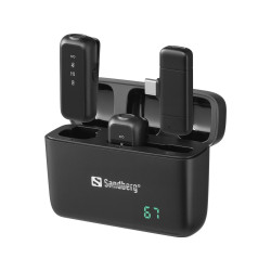 Sandberg Streamer USB-C Wireless Mic x2 (126-55)