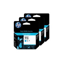 HP CZ134A Ink Cyan No.711 **3-Pack**