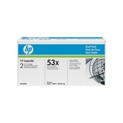 HP Q7553XD Toner 2 X Black