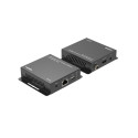 MicroConnect 4K@60Hz HDMI Extender with KVM function over ethernet, 70m