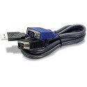 TRENDnet 6ft USB/VGA KVM cable (TK-CU06)