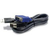 TRENDnet 6ft USB/VGA KVM cable (TK-CU06)