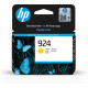 HP Cartouche d'encre Jaune Authentique 4K0U5NE - 924 ~400 Pages