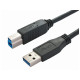 Bachmann USB 3.0 cable A/B 1,0m (917.1205)