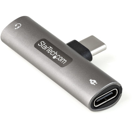 StarTech.com USB C Audio & Charge Adapter 