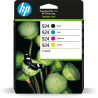  HP Pack 4 Cartouches d'encre authentiques Noir Cyan Magenta Jaune