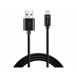 Sandberg USB~Lightning MFI 1m Black (441-39)