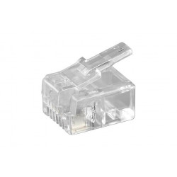 MicroConnect Modular Plug RJ11 6P4C, 10pcs (KON501-10R)