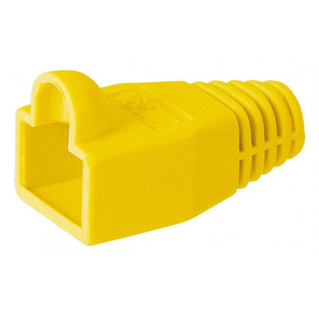 MicroConnect Boots RJ45 Yellow, 50pcs (KON503Y)