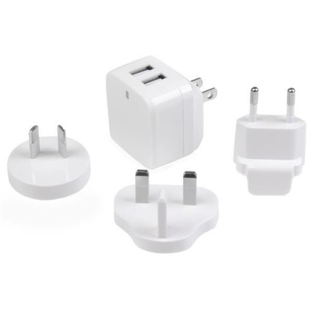 STARTECH CHARGEUR MURAL USB 2 PORTS - (USB2PACWH)