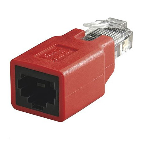 MicroConnect Crossover Adapter RJ45 UTP M/F (MPK401-R)