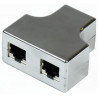 MicroConnect Y-ADAPTER RJ45-2xRJ45 F/F 8P (MPK402-M)