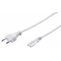 MicroConnect Power Cord Notebook 10m White (PE0307100W)
