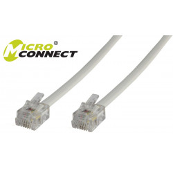 MicroConnect Modular Straight RJ12 6C/6P 2m (MPK102)