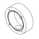 Bosch Shallow Conduit Adapter, White (MIC-SCA-WD-B)