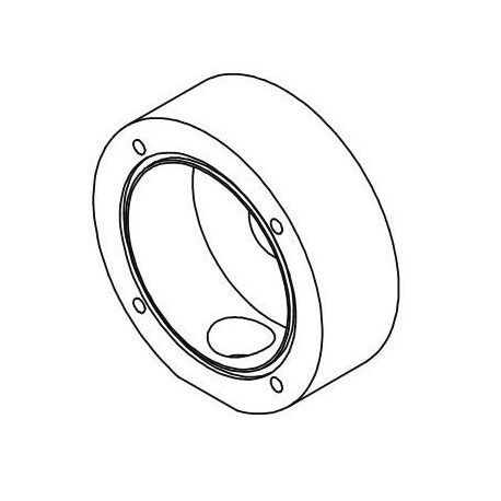 Bosch Shallow Conduit Adapter, White (MIC-SCA-WD-B)